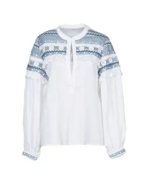 Dodo Bar Or Women Blouse White M INT