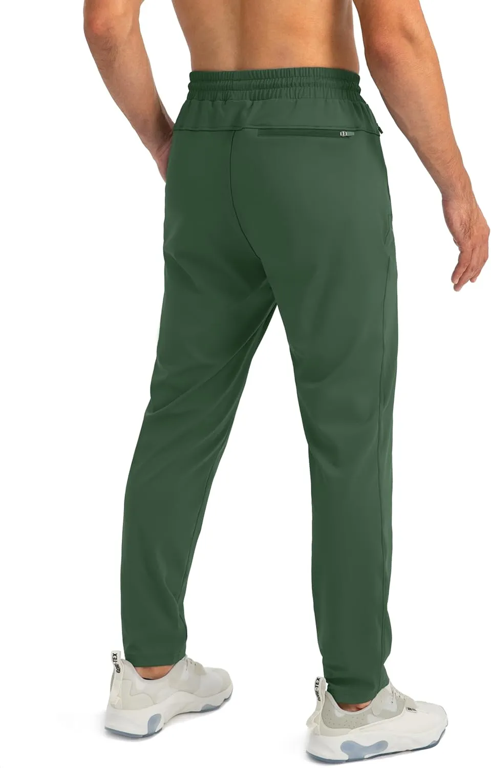 G Gradual Men's Sweatpants with Zipper Pockets Tapered Joggers for Men Athletic Pants for Workout, Jogging, Running