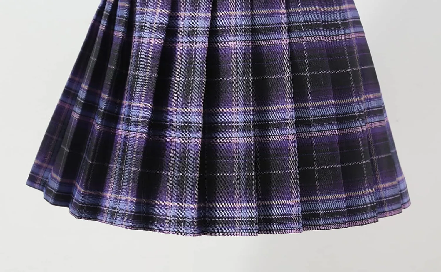 Girls' Pleated Plaid Mini Skirt with Shorts Girl Uniform School Tennis Skater Skirts Skort 2T-14Y