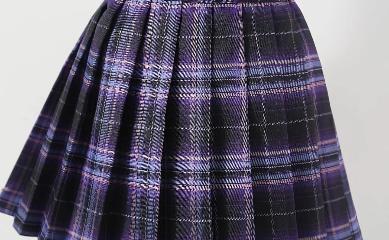 Girls' Pleated Plaid Mini Skirt with Shorts Girl Uniform School Tennis Skater Skirts Skort 2T-14Y