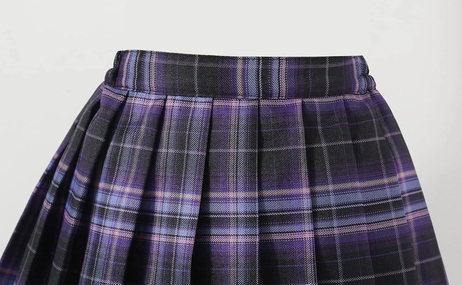 Girls' Pleated Plaid Mini Skirt with Shorts Girl Uniform School Tennis Skater Skirts Skort 2T-14Y
