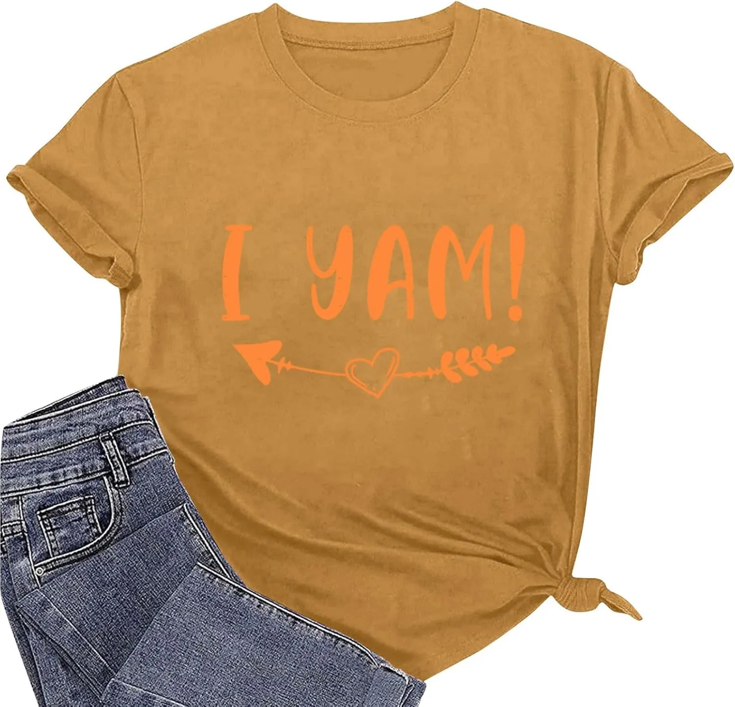 T Shirts for Women Plus Size, Womens Letter Graphic Print Tee T-Shirts Short Sleeve Tees Hide Belly Tunic Tops
