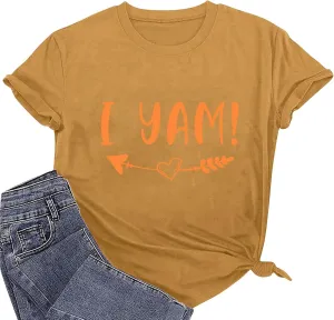T Shirts for Women Plus Size, Womens Letter Graphic Print Tee T-Shirts Short Sleeve Tees Hide Belly Tunic Tops
