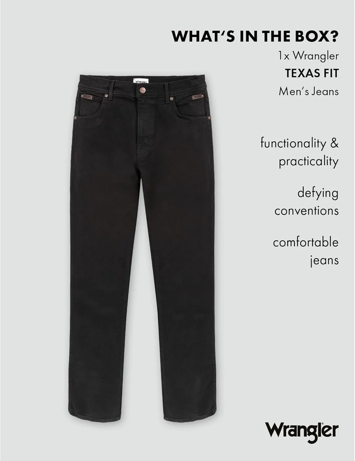 Wrangler Men's Cowboy Cut Active Flex Slim Fit Jean